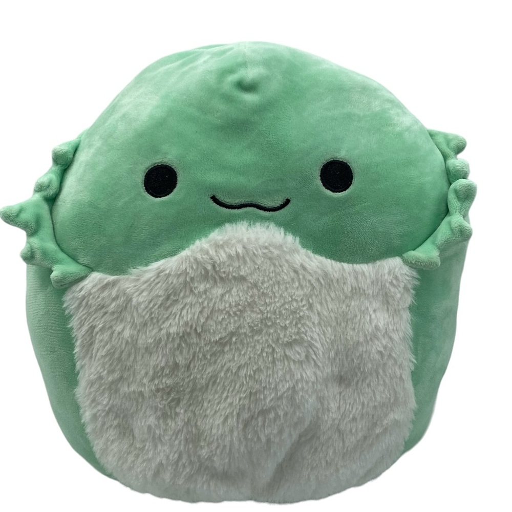 Squishmallows Abe Bearded Dragon Plush Stuffed Toy 11 Inch Green Lizard Gifts